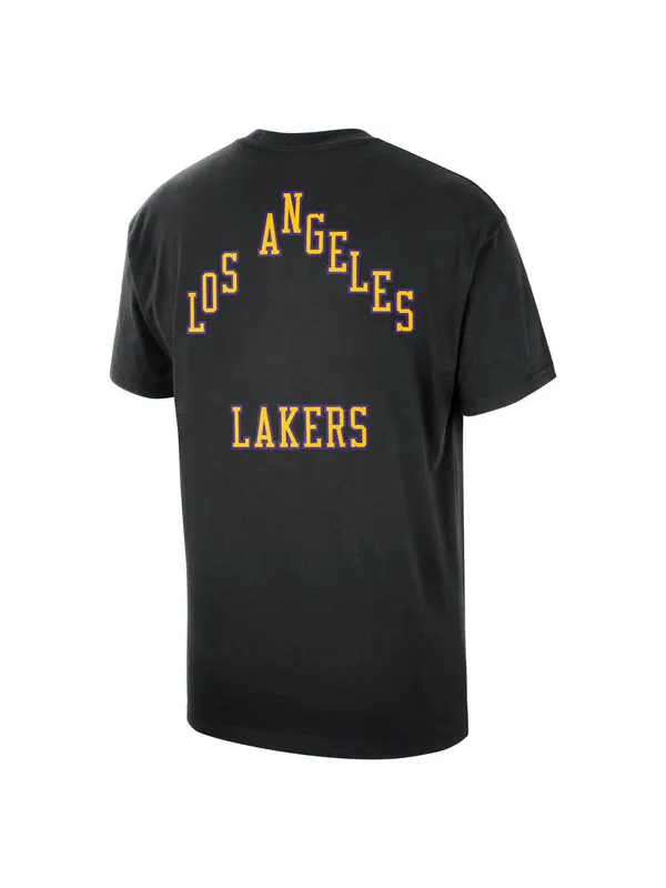 Футболка nba los angeles lakers 2023/24 city edition courtside max90 t-shirt asia sizing 'black' Nike — изображение 2 из 2