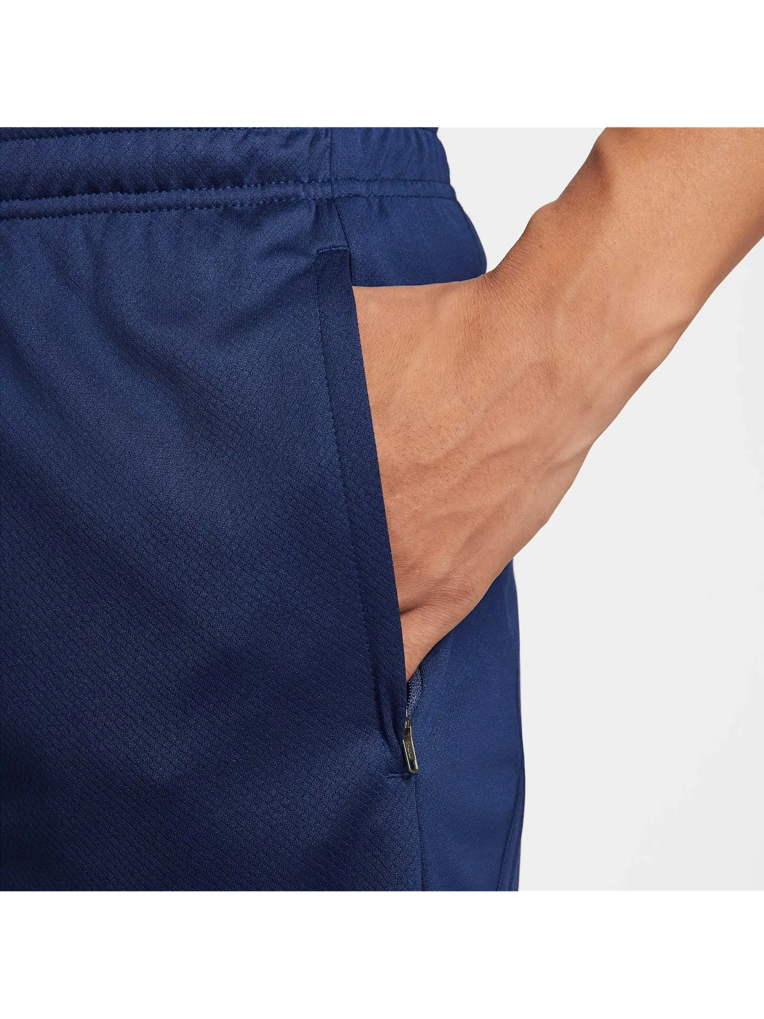 Футбольные шорты Nike Strike Dri-Fit 'Blue Void Laser Orange' — изображение 3 из 5, синий/оранжевый
