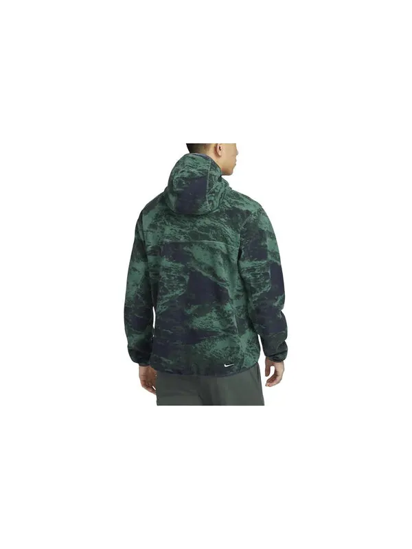 Толстовка acg wolf tree all over print hoodie asia sizing 'green blue' Nike — изображение 2 из 2, синий/белый