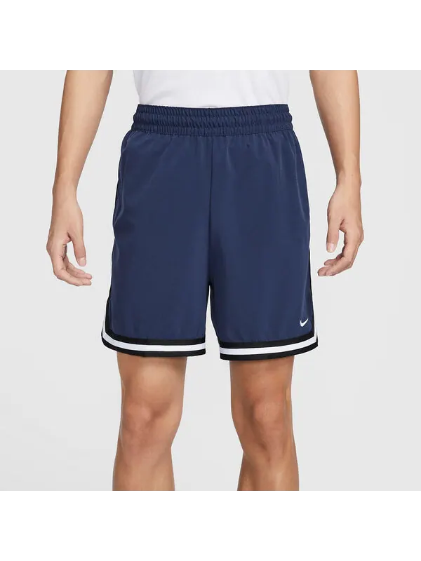Шорты dna dri fit удобные тканые баскетбольные шорты Nike — изображение 1 из 3, синий/белый