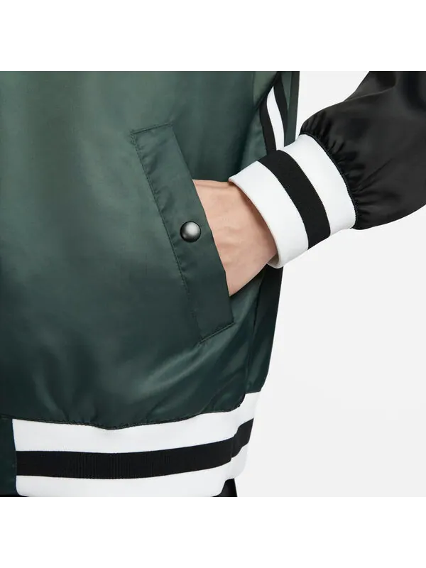Куртка ДНК отталкивают баскетбольную куртку Nike — изображение 4 из 4, зеленый/черный