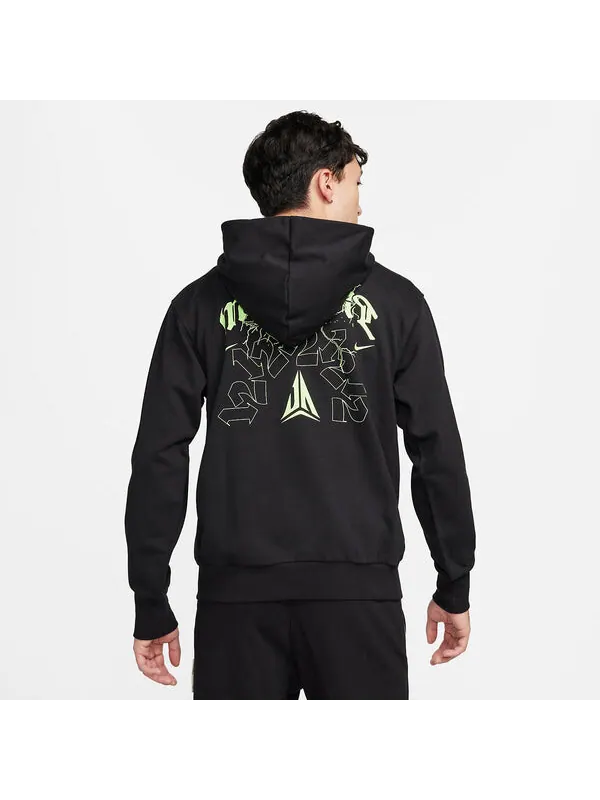 Толстовка Nike Dri-FIT JA Pullover Basketball Hoodie 'Black' — изображение 3 из 3, черный/мульти