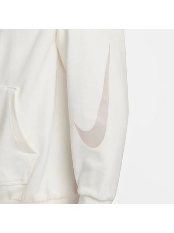 Толстовка ja standard issue dri fit pullover basketball hoodie Nike — изображение 4 из 4, белый