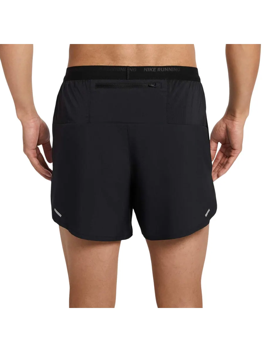 Спортивные шорты Nike Stride Dri-FIT 5" 2-in-1 Running Shorts Asia Sizing 'Black' — изображение 2 из 2, черный