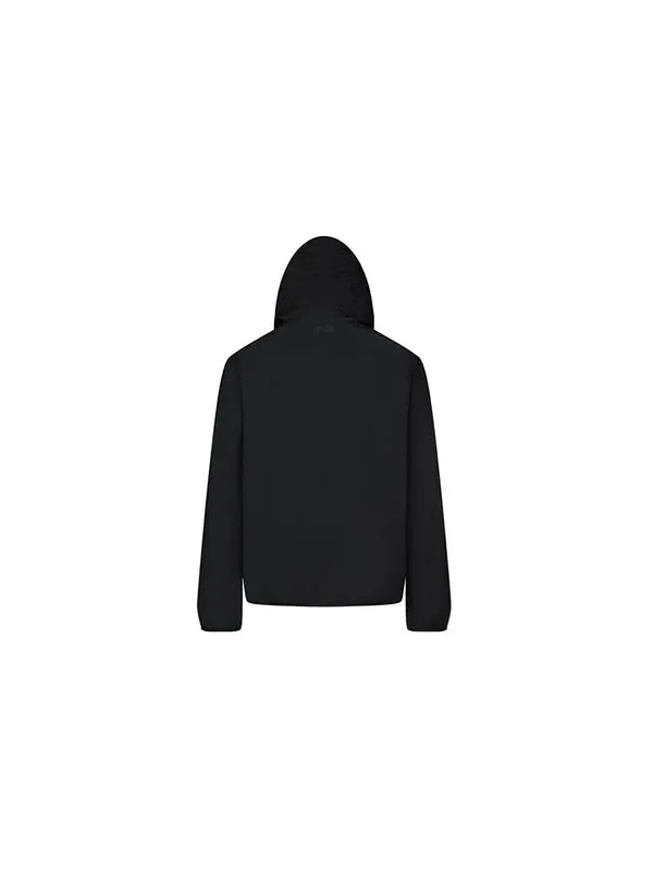 Куртка men's y-3 trvl nylon parka jacket breathable black Adidas — изображение 2 из 4, черный