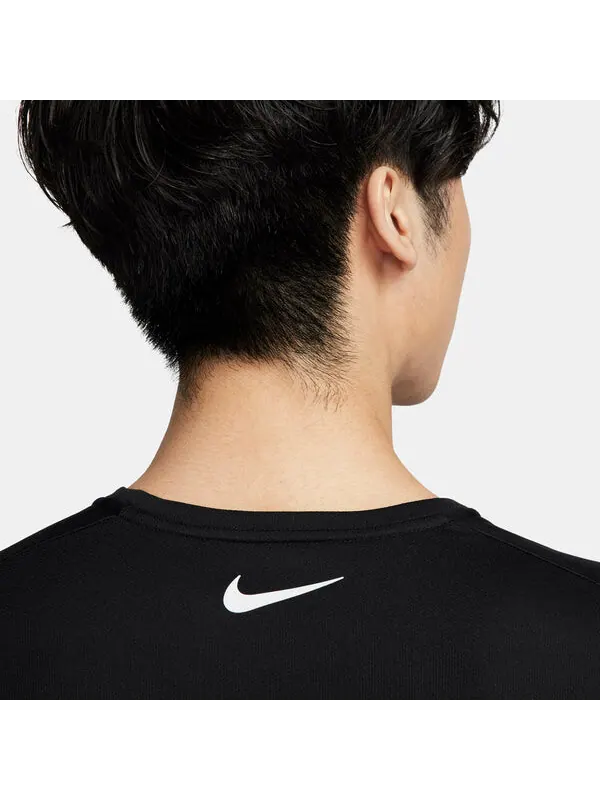 Футболка майлер флэш дри фит uv футболка Nike — изображение 4 из 4, черный