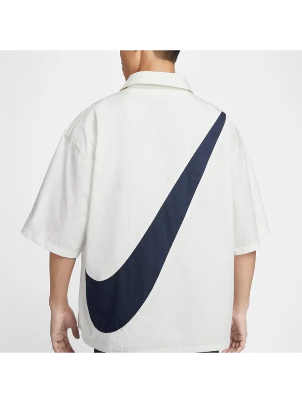 Футболка с логотипом большого размера Nike — изображение 2 из 4, белый