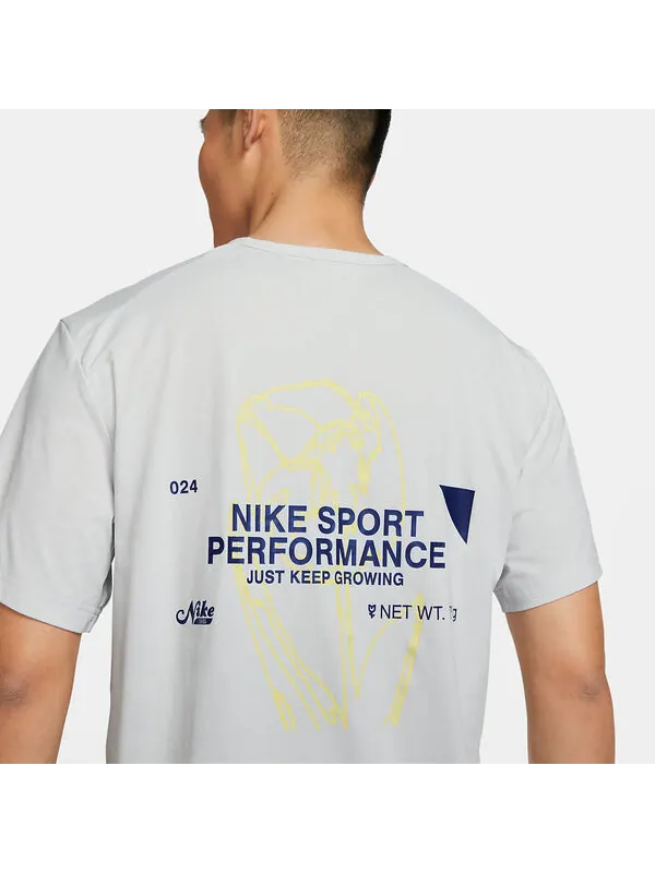 Футболка hyverse dri fit футболка Nike — изображение 3 из 3, серый