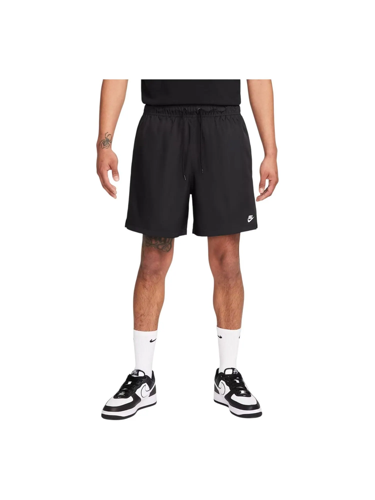 Шорты Nike Club Woven Flow Shorts 'Black' — изображение 1 из 2, черный