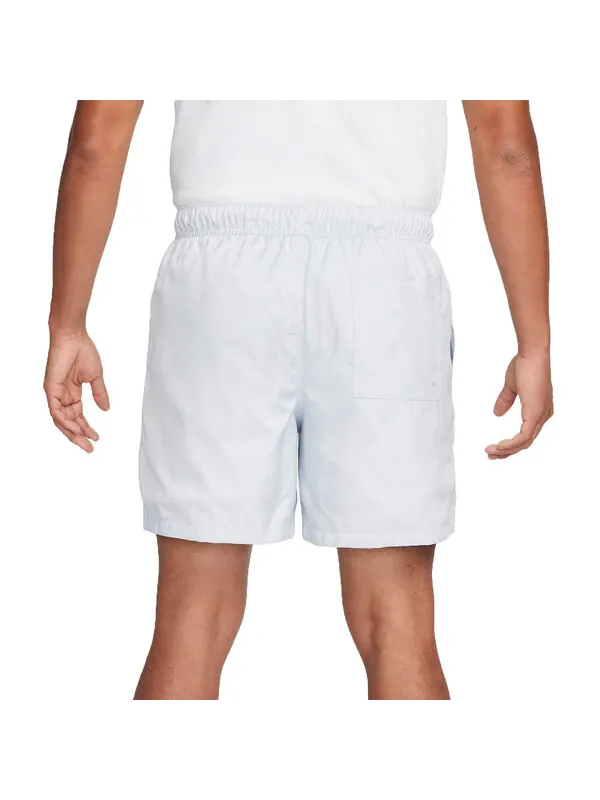 Шорты club woven flow shorts 'pure platinum' Nike — изображение 3 из 3, платиновый/белый