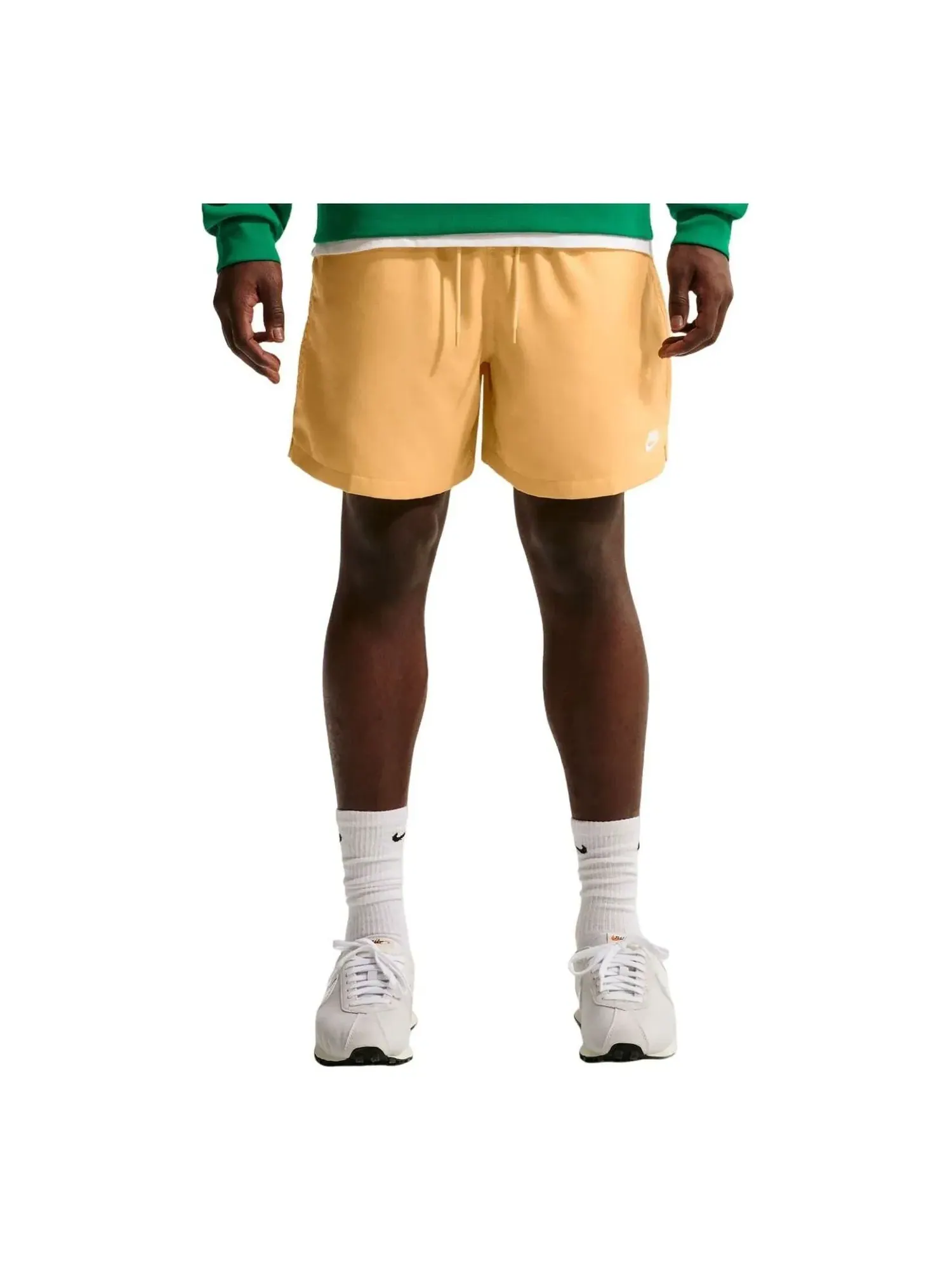 Шорты Nike Club Flow 'Золото-белые' FN3307-795 — изображение 1 из 2