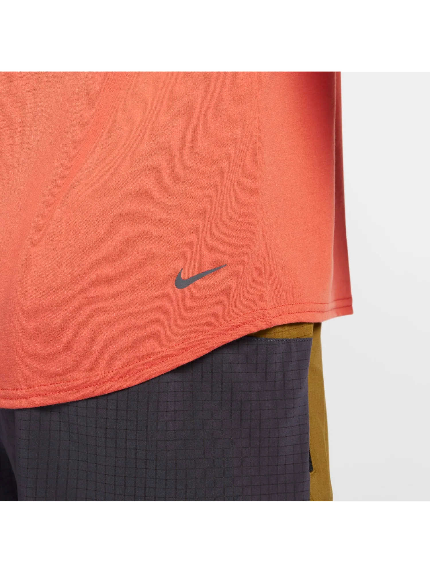 Спортивный топ Nike Solar Chase Dri-FIT Sleeveless Running Top 'Orange' FN3310-846 — изображение 5 из 5, оранжевый