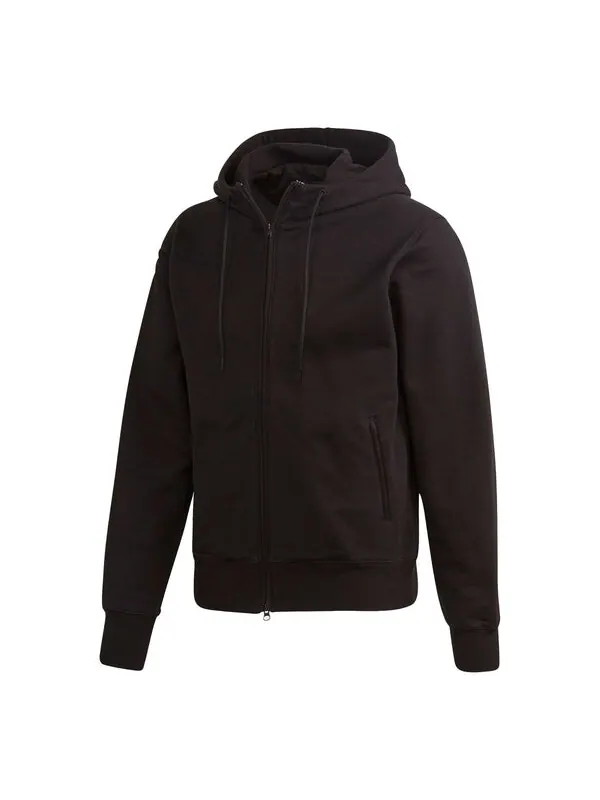 Толстовка men's y-3 zipper logo classic black Adidas — изображение 1 из 4, черный