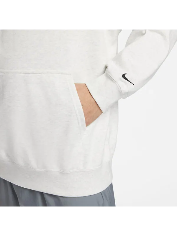 Толстовка с капюшоном track club dri fit флисовый пуловер с капюшоном Nike — изображение 2 из 3, белый
