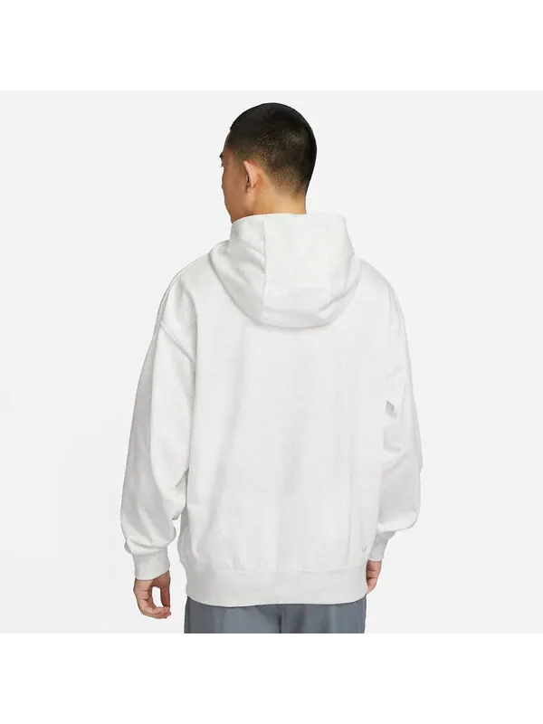 Толстовка с капюшоном track club dri fit флисовый пуловер с капюшоном Nike — изображение 3 из 3, белый