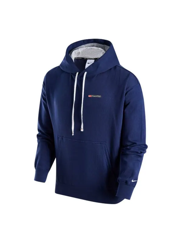 Толстовка с капюшоном track club dri fit трикотажные беговые Nike — изображение 1 из 4, синий