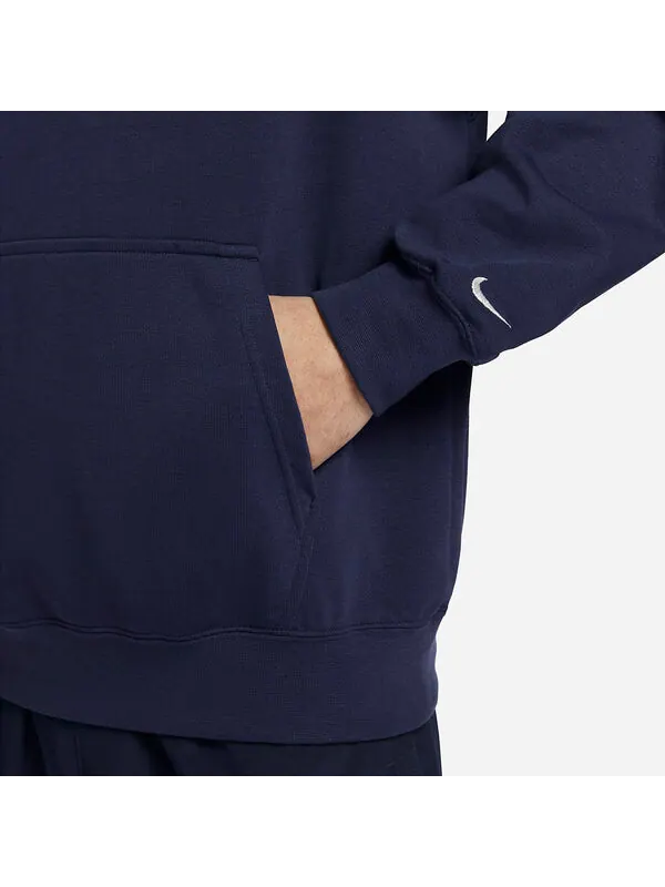 Толстовка с капюшоном track club dri fit трикотажные беговые Nike — изображение 3 из 4, синий