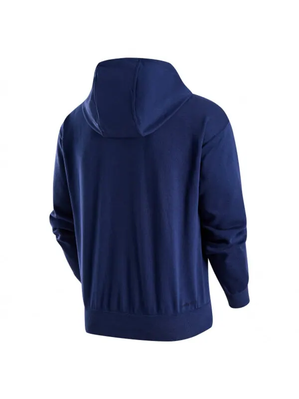 Толстовка с капюшоном track club dri fit трикотажные беговые Nike — изображение 4 из 4, синий