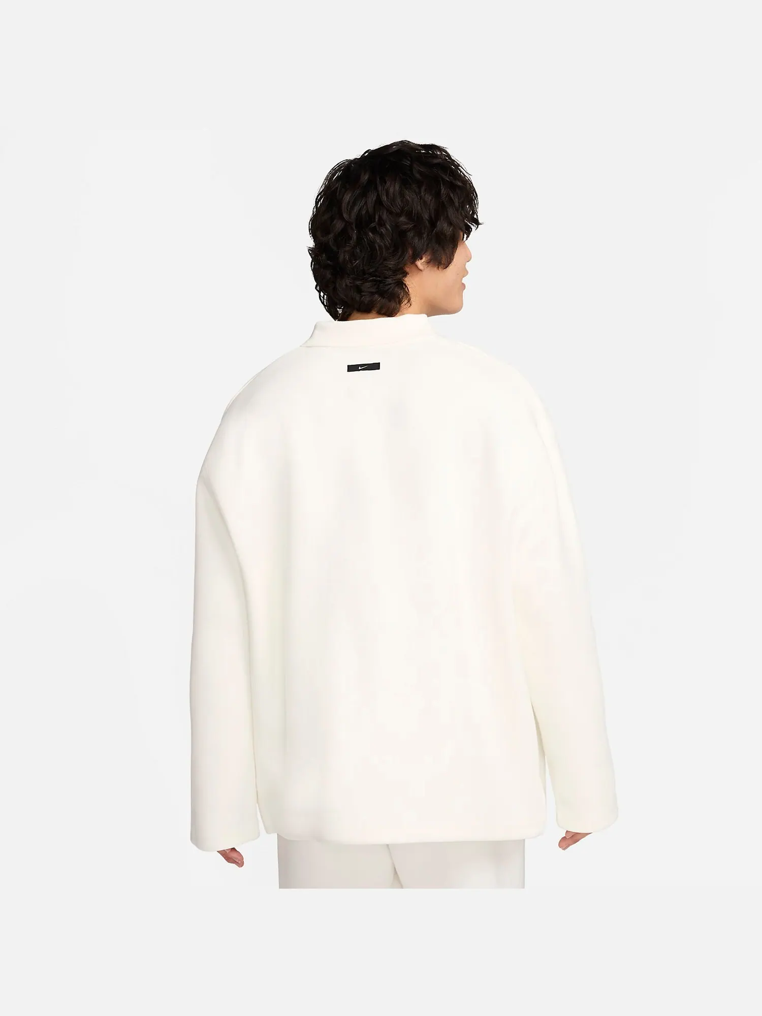 Поло Nike Tech Fleece Re-imagined Polo 'Sail' FN3402-133 — изображение 5 из 5, голубой