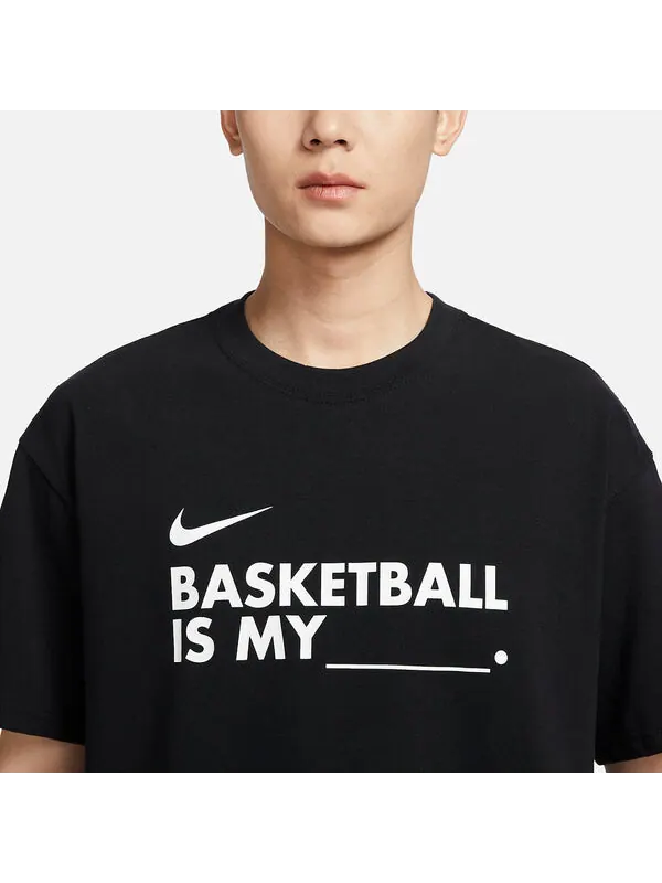 Футболка Nike Dri-FIT My Life Basketball T-Shirts 'Black' — изображение 2 из 3, черный/мульти