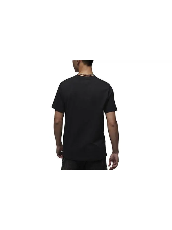 Футболка Air Jordan T-Shirt 'Black' — изображение 2 из 3, черный/мульти