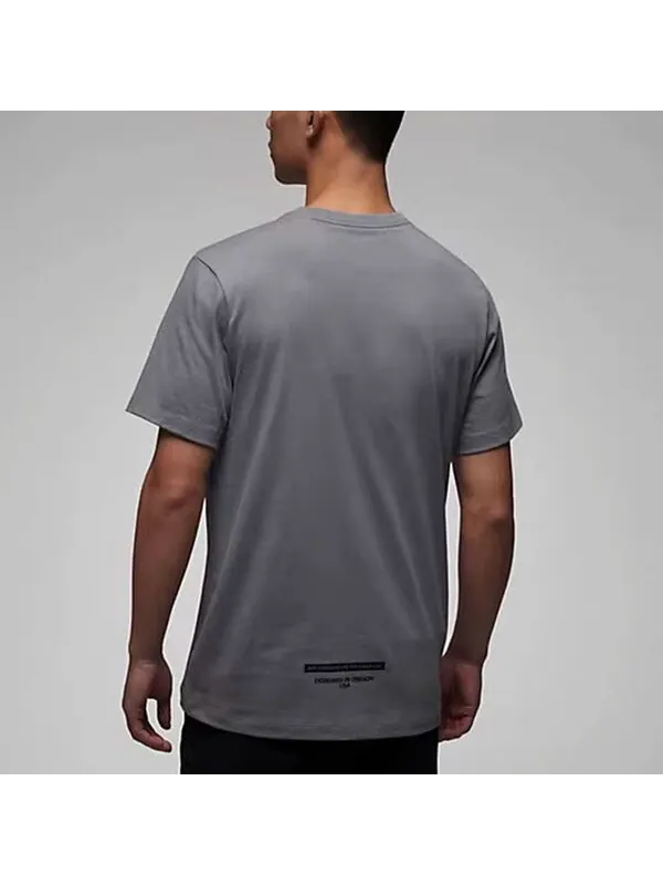 Футболка Air Jordan T-Shirt 'Cool Grey' — изображение 3 из 3, серый/мульти