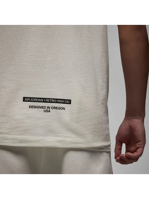 Футболка Air Jordan T-Shirt 'Lucky Green' — изображение 2 из 3, зеленый