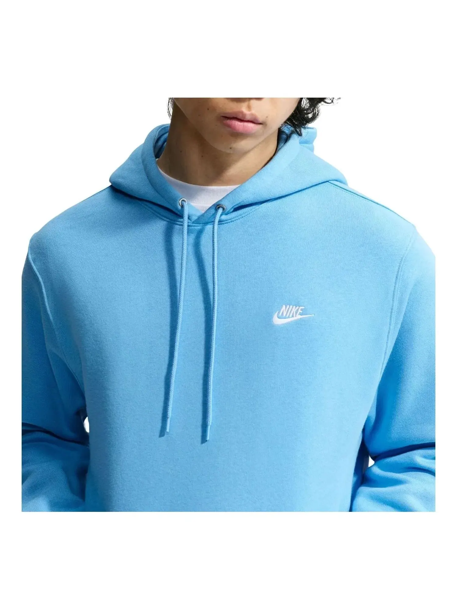 Мужское худи с длинным рукавом Nike Club Fleece — изображение 1 из 3, синий