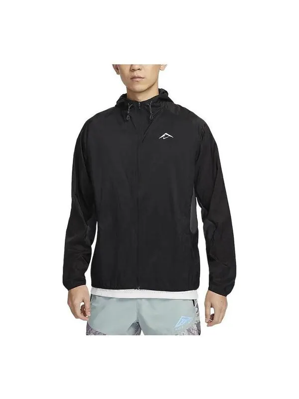 Куртка trail aireez running jacket Nike — изображение 1 из 3, черный//белый