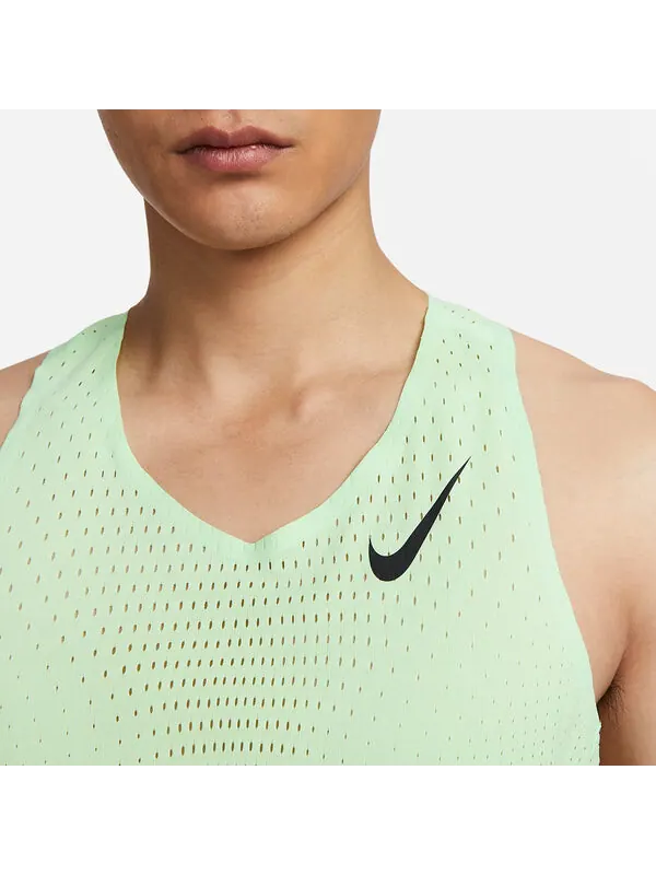 Жилеты aeroswift dri fit adv жилет для бега Nike — изображение 2 из 4, зеленый