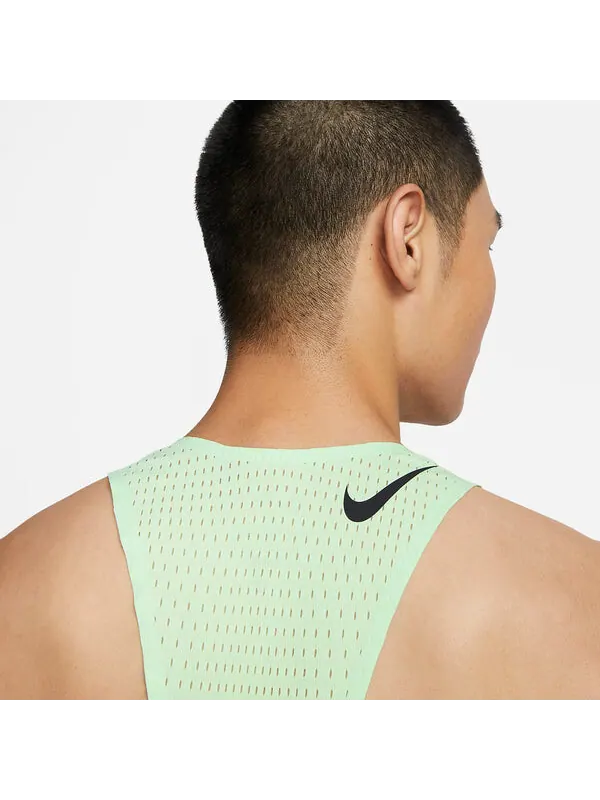 Жилеты aeroswift dri fit adv жилет для бега Nike — изображение 3 из 4, зеленый