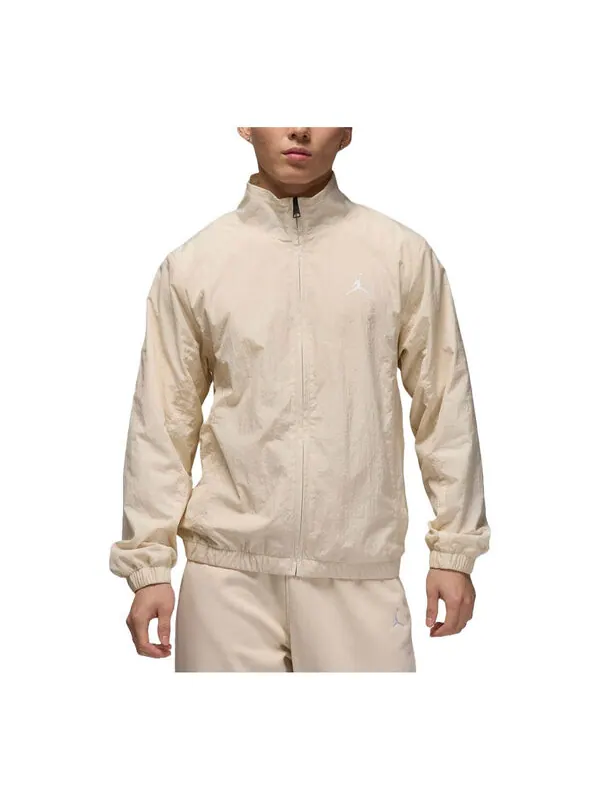 Куртка Essentials тканая куртка азиатские размеры Air Jordan — изображение 1 из 2, светлый коричневый/белый