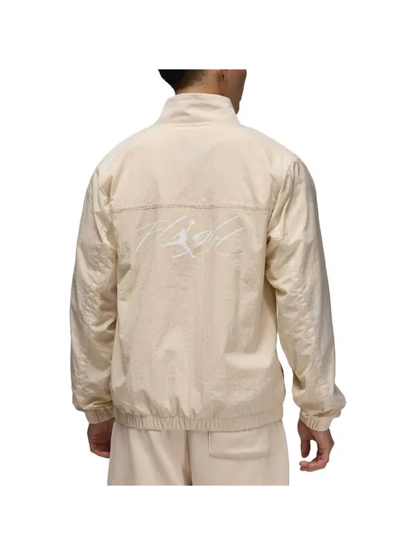 Куртка Essentials тканая куртка азиатские размеры Air Jordan — изображение 2 из 2, светлый коричневый/белый