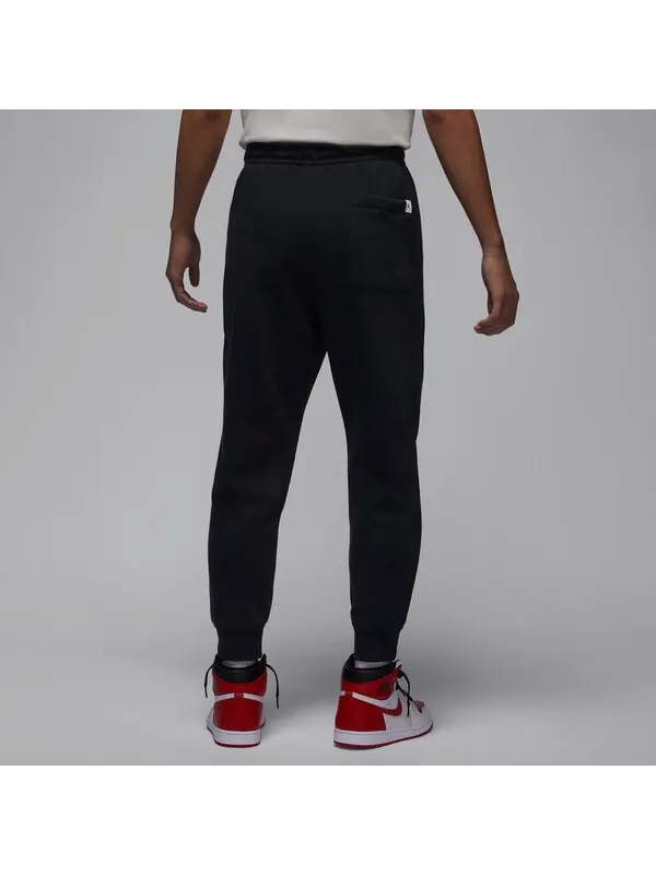 Штаны с принтом, трикотажные штаны-джоггеры с завязками Air Jordan — изображение 1 из 4, черный