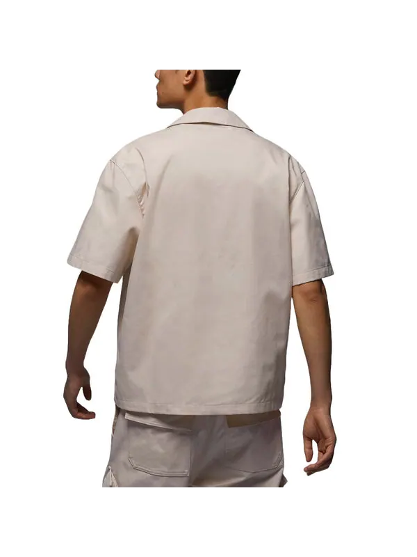 Рубашка essentials statement shirt asia sizing 'light brown' Air Jordan — изображение 2 из 2, светлый коричневый