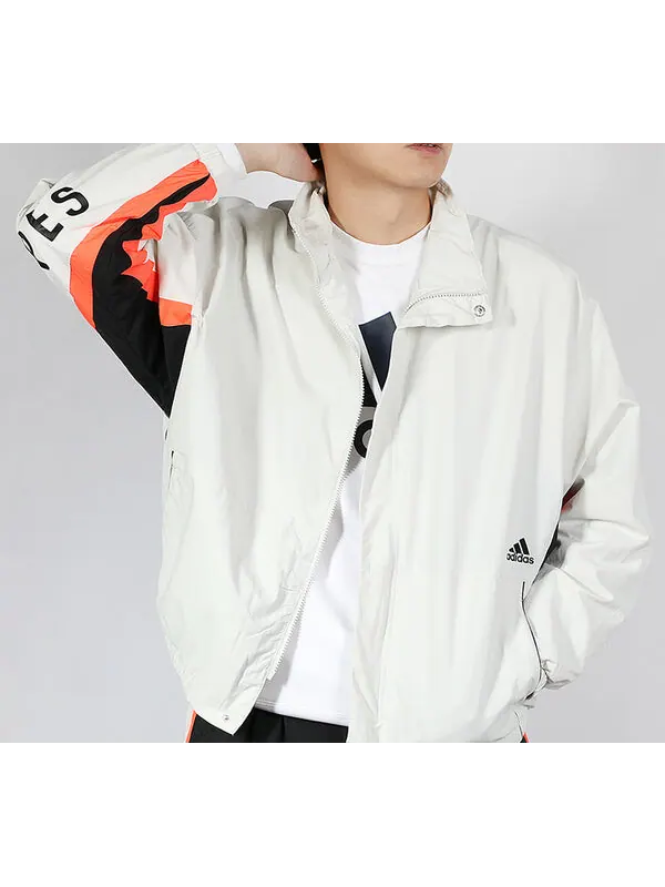 Куртка adidas Mh Cb Jkt Woven Jacket Men White — изображение 3 из 4, белый