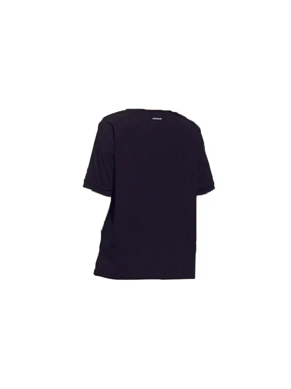 Футболка neo ss футболка спортивная с коротким рукавом Adidas — изображение 2 из 4, черный