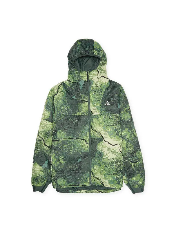 Куртка acg therma fit adv куртка с принтом по всей поверхности Nike — изображение 1 из 4, зеленый