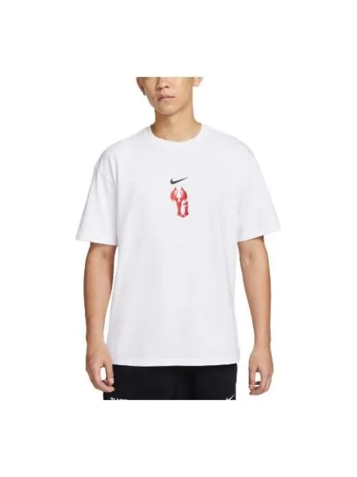 Футболка Nike x Yi Jianlian T-Shirt 'White' — изображение 1 из 2, белый/мульти