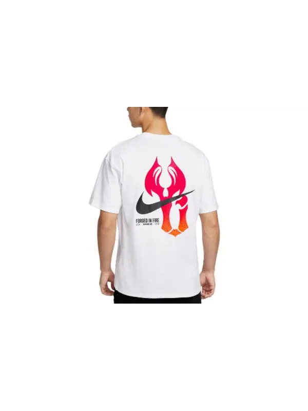 Футболка Nike x Yi Jianlian T-Shirt 'White' — изображение 2 из 2, белый/мульти