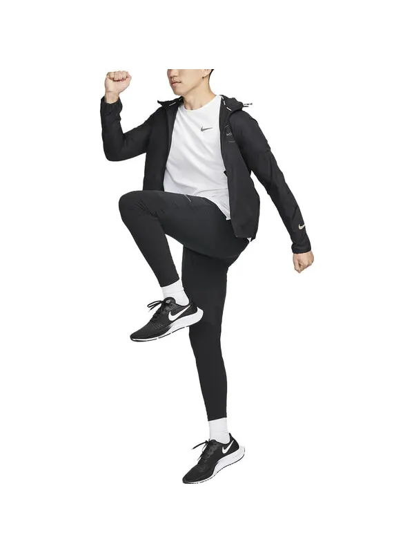 Куртка Nike Repel Miler Running Jacket 'Black' — изображение 4 из 4, черный