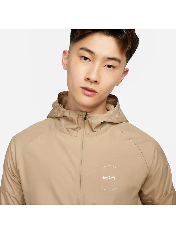 Куртка Nike Repel Miler Running Jacket 'Khaki' — изображение 2 из 4, хаки