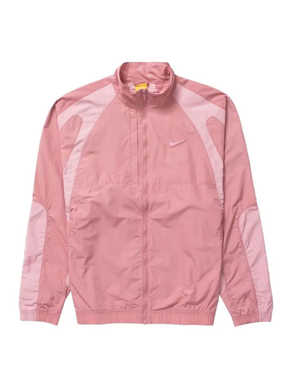 Куртка x nocta drake northstar nylon track jacket 'desert berry elemental pink' Nike — изображение 1 из 2, розовый