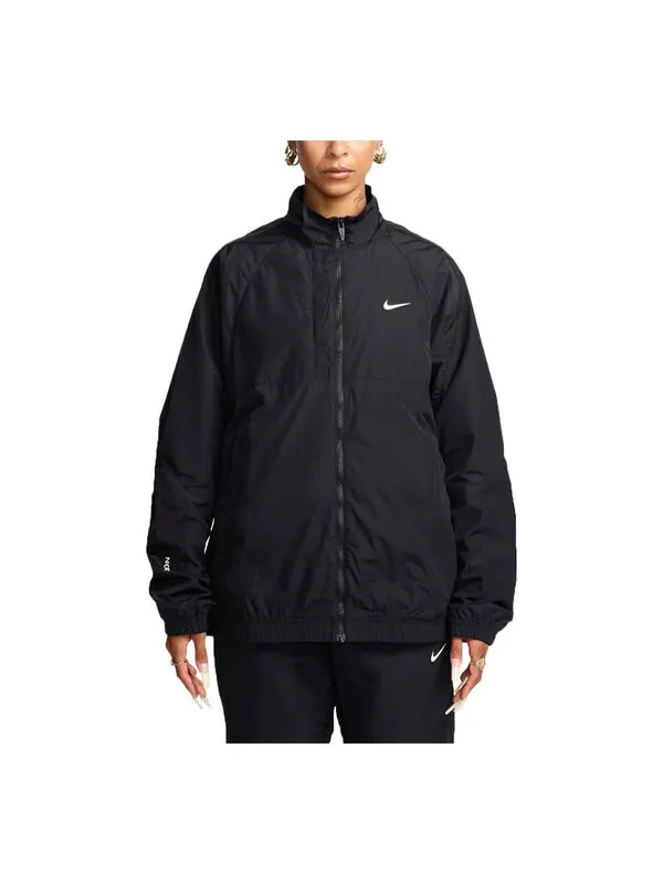 Куртка x nocta drake нейлоновая спортивная куртка азиатские размеры Nike — изображение 1 из 2, черный/черный/белый