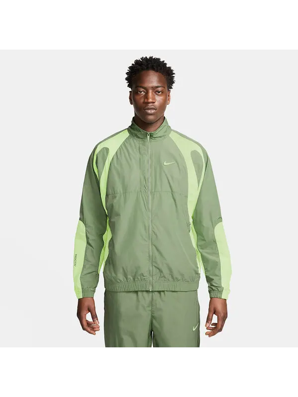 Куртка x nocta drake тканая спортивная куртка Nike — изображение 2 из 4, зеленый/светлый