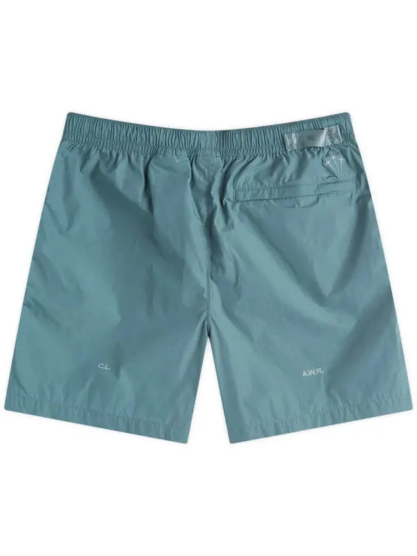 Шорты x nocta cardinal stock nylon shorts 'mineral slate' Nike — изображение 2 из 2, зеленый