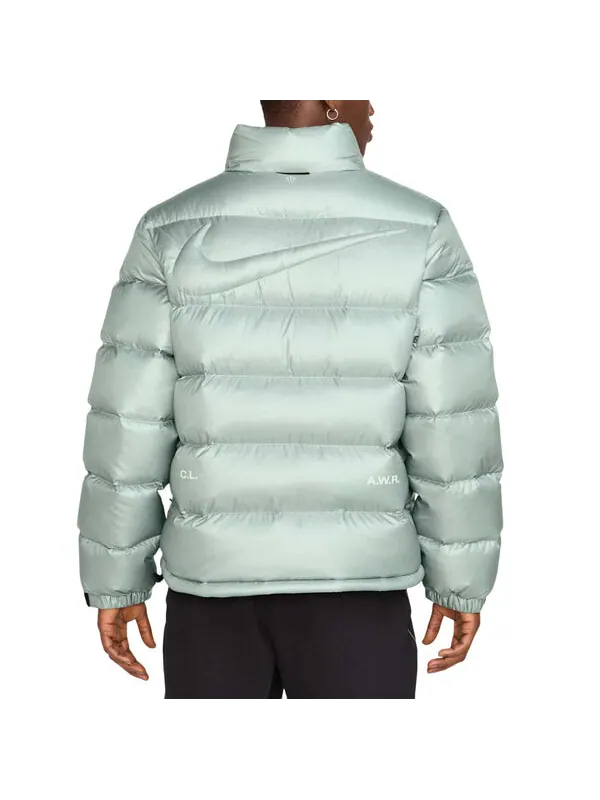Куртка x nocta sunset puffer jacket 'mica green' Nike — изображение 2 из 2, зеленый