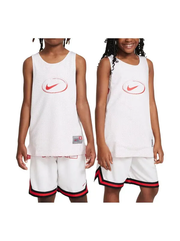 Спортивная футболка culture of basketball reversible jersey 'white red' Nike — изображение 1 из 3, белый/красный/красный
