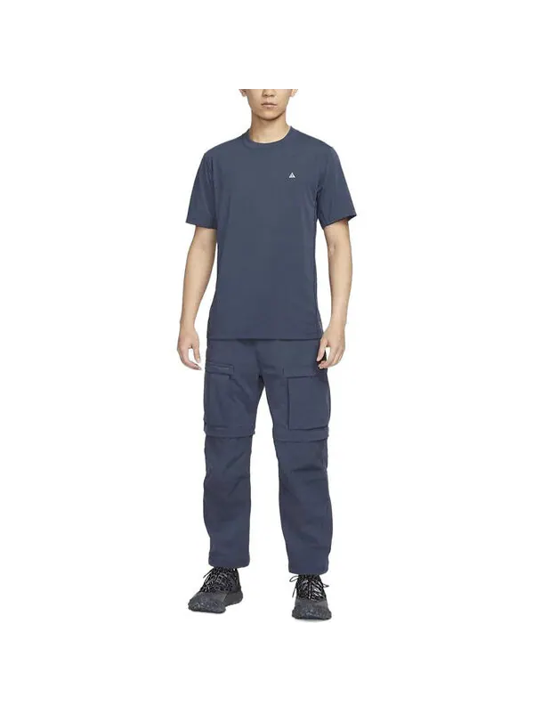 Футболка acg goat rocks dri fit adv футболка Nike — изображение 3 из 3, синий/белый