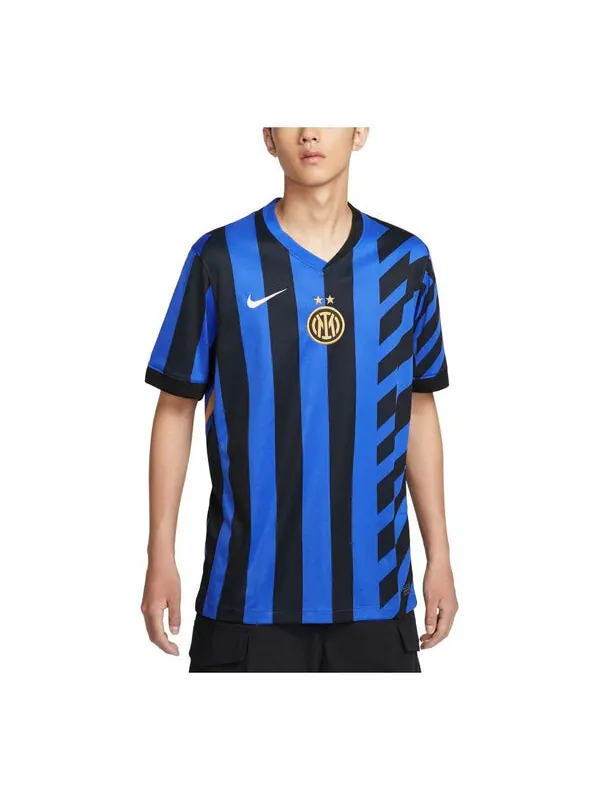 Футболка dri fit inter milan 2024 25 стадион домашний футбол реплика футболка Nike — изображение 1 из 2